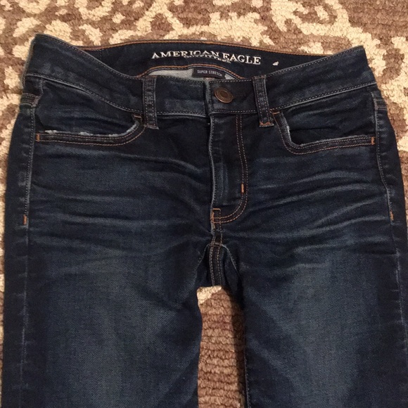American eagle SUPER STRETCH skinny jeans size 2 - Picture 3 of 8
